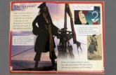...famous pirates from films and books. How many of these pirates do you know? This is Captain Jack Sparrow from the Pirates of the Caribbean films. The captain is played by the actor