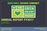ANNUAL REPORT FY2017 - greenheartsc.org · annual report fy2017 drew harrison executive director 759 king street suite a charleston, sc 29403 info@greenheartsc.org 843.714.1350