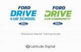 Electronic Waiver Training Guide... · DealerPortal •The Dealer Portal is your access point for all your event information and tools. Everything you need is located here. You should