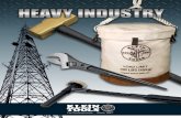 HEAVY INDUSTRY - ElekNet€¦ · Fox Wedges – Steel 7WRP22 • Used in non-sparking environments or to avoid damage to struck objects. • Head forged from brass for softer, non-damaging