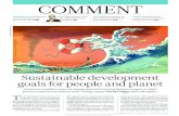 COMMENTsustainabledevelopment.un.org/content/documents/1696griggs2.pdf · cesses. Water shortages, extreme weather, deteriorating conditions for food produc - tion, ecosystem loss,