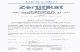 BLANCO Professional GmbH + Co KG · Ger d Göbel Branthi und Urnwe|tschutzberatun Certificate Fire protection rating for the BLANCO COOK front cooking station BC FS 1 FS 1 FS 4.1,