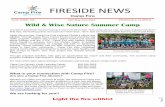 FIRESIDE NEWS - irp-cdn.multiscreensite.com · Children and youth are our most precious resources. We believe in an approach to youth development We believe that the best youth development