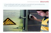 Certified drive and control products for explosion …...Certified drive and control products for explosion protection Occupational health and safety: Standards-compliant explosion