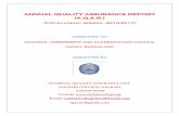 ANNUAL QUALITY ASSURANCE REPORT (A.Q.A.R.) · 2018. 6. 26. · 1.9 Details of the previous year‟s AQAR submitted to NAAC after the latest Assessment and Accreditation by NAAC ((for