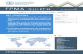 FPMA Bulletin #1. 10 February 2016 · 2017. 11. 27. · 2 Food Price Monitoring and Analysis 10 February 2016 for more information visit the fPMa website here INTeRNaTIONaL CeReaL