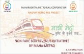 MAHARASHTRA METRO RAIL CORPORATION NAGPUR METRO … · Property Development along the NMRC Corridor. Advertisement (including Wrapping & Station Naming) 2. Nagpur Metro Rail Project