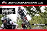 Away days and corporate bookings€¦ · Away days and corporate bookings Looking to book the next away day? Don’t get stuck with Archery or Segway experiences, promote yourself