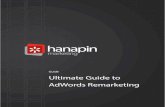 Guide Ultimate Guide to AdWords Remarketing...Guide Ultimate Guide to AdWords Remarketing hanapinmarketing.com How remarketing works Remarketing in Google AdWords consists of static