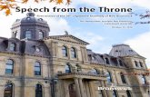 Speech from the Throne 2018 - New Brunswick...Six new members were inducted into the New Brunswick Sports Hall of Fame, including The Université de Moncton Aigles Bleus hockey team,