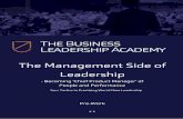 Welcome - The Business Leadership Academythebusinessleadership.academy/wp-content/uploads/2019/09/...17 THE BUSINESS ku LEADERSHIP ACADEMY 17 THE BUSINESS ku LEADERSHIP ACADEMY Author