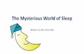 The Mysterious World of Sleep - Kettering Health Network · •50-70 million US adults have a sleep disorder. •48.0% report snoring.. •Drowsy driving is responsible for 1,550