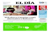alternativa a Baleares · 2020. 8. 16. · La mirada del cine El talento fotográfico de los profesionales del celuloide TUI ofrece Canarias como alternativa a Baleares Los turoperadores