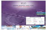 SWAN BIOTEC PVT. LTD.swanbiotec.com/img/Swan Biotec-lifescience.pdf · Final rinse sampling Swab /Water Extraction Swab / Direct combustion (SSM) ... (ERH) Meter High precision/resolution