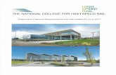 THE NATIONAL COLLEGE FOR HIGH SPEED RAIL · The construction was funded by the Education and Skills Funding Agency, Greater Birmingham and Solihull Local Enterprise Partnership (LEP)