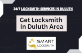 24 Hours Locksmith Services in Duluth Area - Smart Locksmith