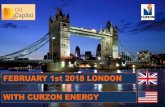 FEBRUARY 1st 2018 LONDON WITH CURZON ENERGY/media/Files/C/Curzon-Energy/... · 2018. 1. 31. · presentation slides and accompanying verbal presentation ... 273 BCF OF 2C RESOURCES