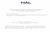 Efficiently Decodable Compressed Sensing by List ... · HAL Id: hal-00678171