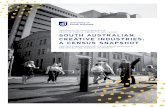 UNIVERSITY OF SOUTH AUSTRALIA CREATIVE …...by Adelaide. Greater Adelaide added only 374 jobs in Advertising, Architecture and Design. This compares with Brisbane (+278) and Perth