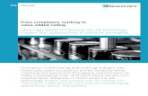 From compliance marking to value-added coding · 2020. 6. 30. · White paper From compliance marking to value-added coding Ultra High Speed Continuous Ink Jet technology creates