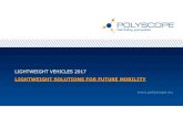 LIGHTWEIGHT VEHICLES 2017 · The circular approach Bringing parties from the entire value chain together will lead to: • Amuch better understanding of why certain demands are translated