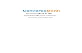 Converse Bank CJSC Converse Bank CJSC Notes to 31 March 2020 consolidated financial statements (thousands