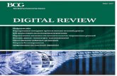 DIGITAL REVIEW - Boston Consulting Group...10 | Digital Review 40 атак новых игроков наиболее значимой зачастую становится цифровизация