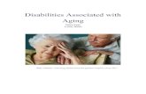 Disabilities Associated with Aging - Therapeutic Recreation€¦ · Therapeutic environments for those who are aging should promote overall quality of life ... You never know what