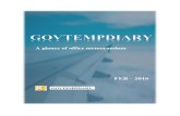 GOVTEMPDIARYFeb 06, 2016  · 26.02.2016 Casual Labourers with temporary status-clarification regarding contribution to GPF and Pension under the old pension scheme 3 F.No.42/05/2016-P&PW(G)
