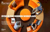 BYOD In the modern workplace · Transform, with minimal business disruption, your legacy, cost inefficient and siloed productivity tools to a seamless hybrid cloud digital workplace