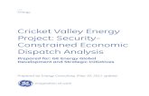 Cricket Valley Energy Project: Security- Constrained ...€¦ · GE Energy Global Development and Strategic Initiatives (GDSI) contacted the Energy Consulting (EC) group to conduct