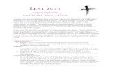Lent 2013…Copyright ©2013. All rights reserved. Sharon Ely Pearson ~ Church Publishing Incorporated 3 Preparation for Baptism in Year C The lectionary readings for Lent in ...