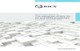 RICS professional guidance, UK The valuation of buy-to ... · known in the market. RICS insight Issues-based input that provides users with the latest information. This term encompasses