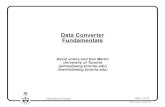 Data Converter Fundamentals - Oregon State Universityclasses.engr.oregonstate.edu/eecs/spring2017/ece627/Lecture Note… · Data Converter Fundamentals David Johns and Ken Martin