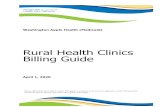 Rural Health Clinics Billing Guide...2020/04/01  · 1 Washington Apple Health (Medicaid) Rural Health Clinics Billing Guide April 1, 2020 Every effort has been made to ensure this