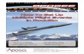 How To Set Up Multiple Flight Events in RockSim...1130 Elkton Drive, Suite A Colorado Springs, Colorado 80907 USA e-mail: orders@ApogeeRockets.com phone: 719-535-9335 fax: 719-534-9050