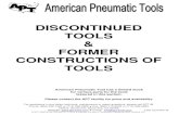 DISCONTINUED TOOLS FORMER CONSTRUCTIONS OF TOOLS · part # 18350 scaler with 5″ needle attachment PART # 18428 SCALER WITH 7 ″ NEEDLE ATTACHMENT For assistance in any sales, technical,