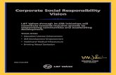Corporate Social Responsibility Policy - L&T Valves · 1.1 L&T Valves Limited (LTVL) is a 100% subsidiary of Larsen & Toubro Limited. L&T Valves Limited has developed its Corporate