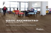 DSDC ACCREDITED PRODUCTS · classified by a number with corresponding explanation of use, within the key ratings provided. The DSDC Accredited product logo is awarded on the merit