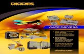 Gate Driver Flyer - Diodes Incorporated · 2019. 2. 20. · LOW VOLTAGE HALF-BRIDGE GATE DRIVERS THE DIODES ADVANTAGE Source and sink currents up to 2.5A Integrated bootstrap diode