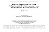 PROCEEDINGS OF THE MUSTANG INTERNATIONAL ACADEMIC …mustangjournals.com/proceedings/Nashville2014proceedings.pdf · The Life-Cycle, Dividend Growth, and Payout Policy . David Ritter
