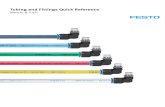 Tubing and Fittings Quick Reference - Festo USA...M Metric G Parallel Tubing OD mm Part Number 186117 Orderable Part Number QST – 6 QS Series T Style Tube ODmm Part Number Type Code