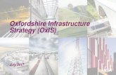 Oxfordshire Infrastructure Strategy (OxIS) · In particular, investment in Oxfordshire’s infrastructure may have potential benefits for neighbouring areas and this can strengthen