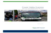 Fraser Valley Express · February 2016 FVX Service and Ridership Review 4/31 ... Annual Fraser Valley Transit Marketing Plan. February 2016 FVX Service and Ridership Review 6/31 1.0