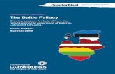 Irish Congress of Trade Unions The Baltic Fallacy · Page 26 Myth 5: The Baltics bit the silver bullet About the author Victor Duggan has worked in the European Commission and the