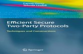Information Security and Cryptography · of cryptography: Can we construct secure protocols (with rigorous proofs of security) that are truly eﬃcient, and thus take the theory of