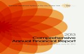 2013 Comprehensive Annual Financial Report · 2016. 9. 6. · 2013 Comprehensive Annual Financial Report For the Fiscal Years Ended June 30, 2013 and June 30, 2012. Comprehensive