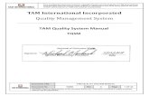 TAM International Documents/TQM - TAM Quality...آ  TAM International, Inc. is an independent oilfield