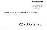 CULLIGAN CSM SERIES · 2018. 11. 21. · 2 2 Culligan® CSM Series Filters Cat. No. 01016449 Performance Specifications When selecting and sizing a CSM filter for a specific application,