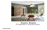 Tam Tam Fabien Dumas - Tam Tam, a new perception in the world of lamps, which extols repetitiveness